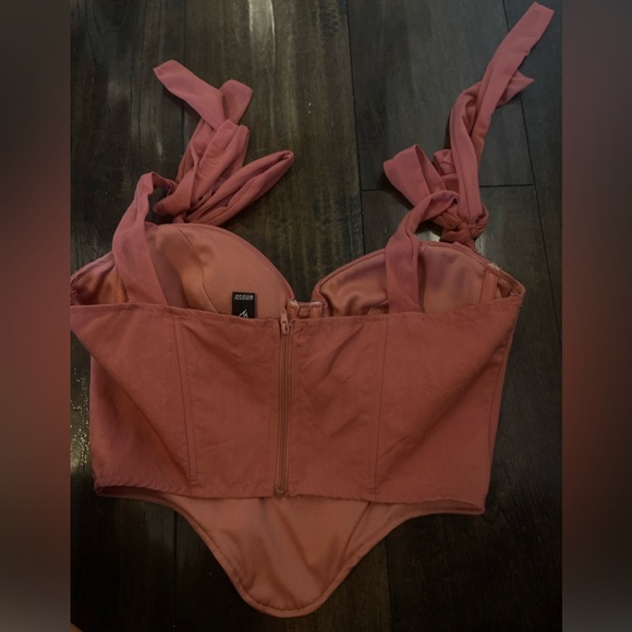 Windsor padded corset pink top! - Picture 2 of 3